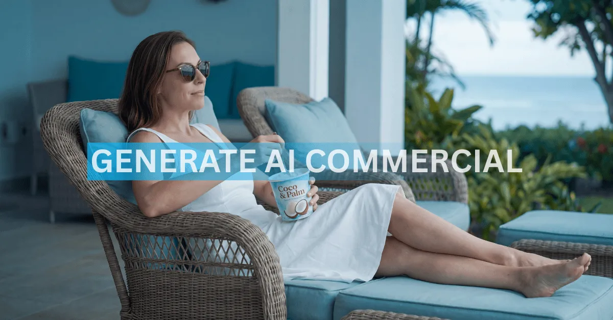 Cinematic Ice Cream Commercial Using AI